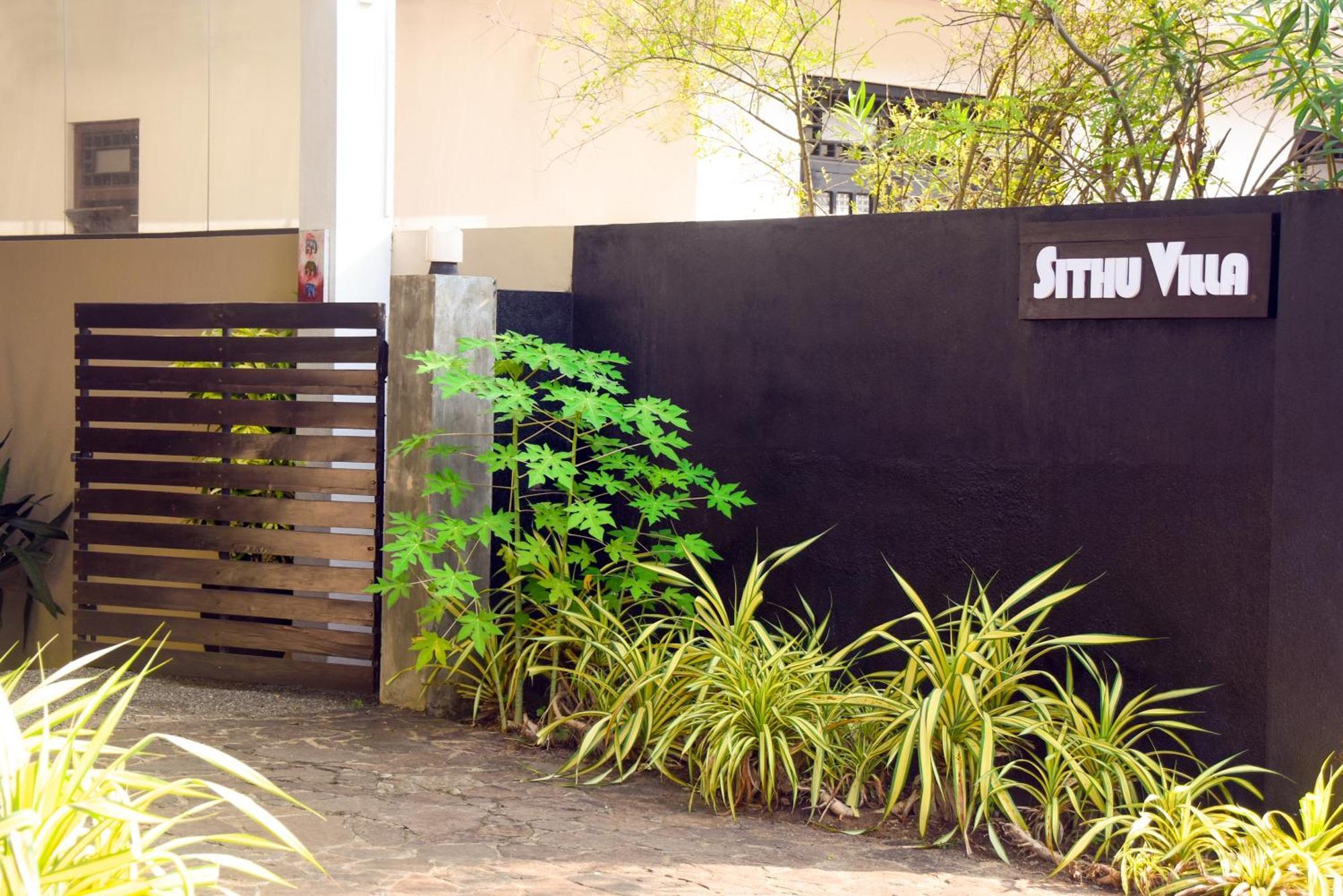 Sithu Villa Hikkaduwa Exterior foto
