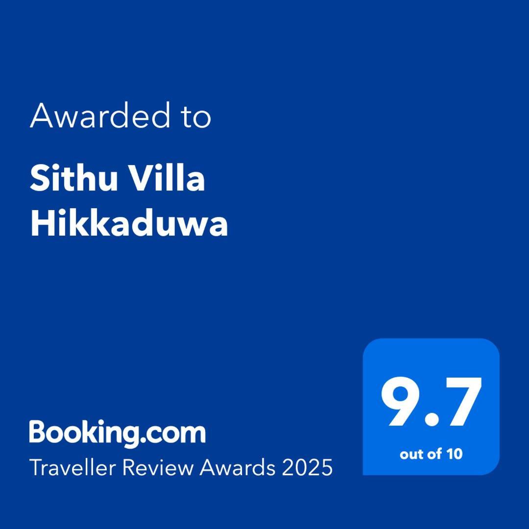 Sithu Villa Hikkaduwa Exterior foto